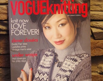 Knitting Magazine Patterns - Vogue Knitting Magazine International, Winter 2009/10