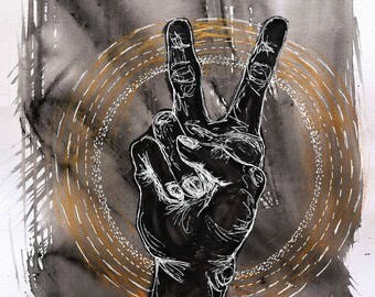 Keep the Peace Original Painting