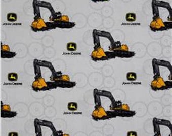 MadieBs John Deere Construction Tractor Crib or Toddler Bed Sheet Set 3 pc personalized