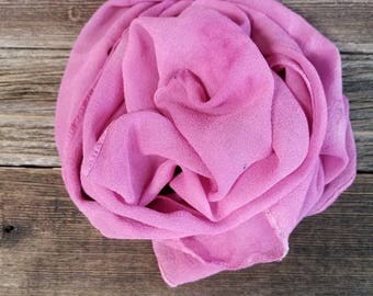 Silk Scarf, Hand Dyed, Silk Chiffon