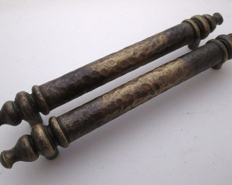 Vintage Door Handles, Metal Drawer Pull, Large Door Handle, furniture hardware, dresser pulls, cupboard handle, drawer hardware, door pull,