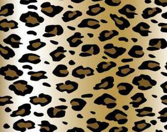 Leopard print vinyl | Etsy