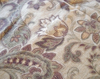 MARGIE'S SPECIAL LISTING - Paisley Decorator Fabric + 4 quilt Blocks