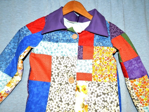 Custom made Dolly Parton's Coat of Many Colors Replica
