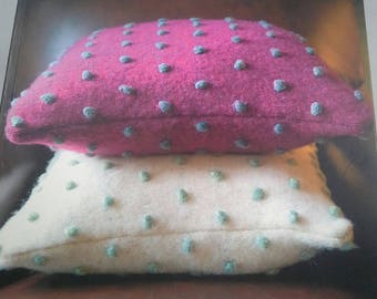 Shibori Knitted Felt Book, Like New, Tutorials, Instructions, DIY