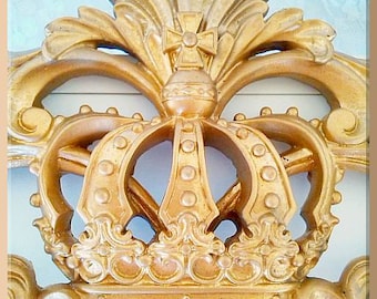 Bed Crown Canopy Teester / Window / Door Pediment /Party/Event, Dessert/Cake/Sweet Table Decor, 22" x 6.75", Princess/Prince, Color Choices