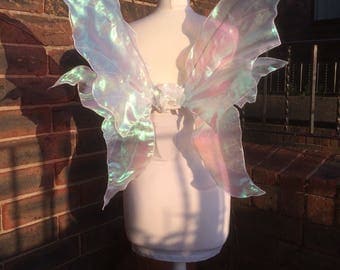Beautiful Iridescent Realistic Adult Fairy Wings