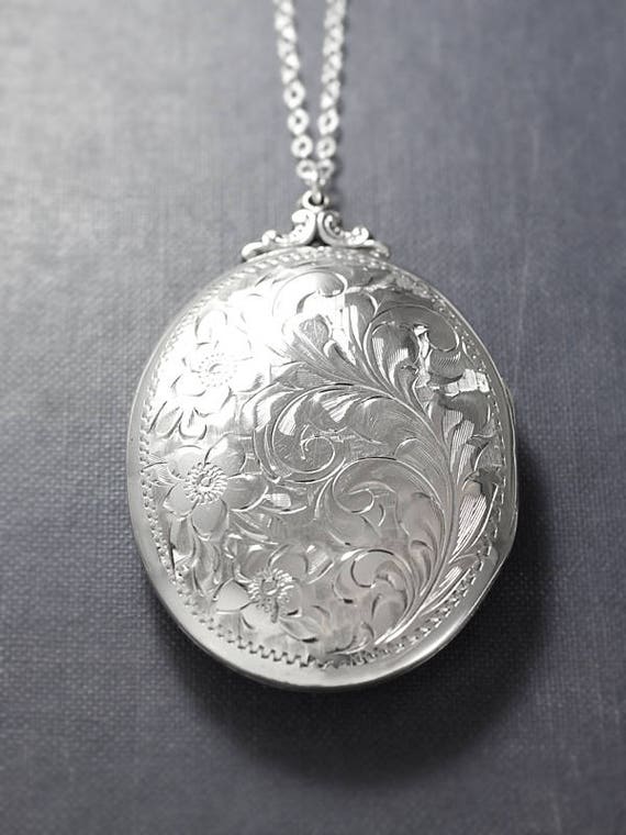 STERLING SILVER LOCKETS - T F O R E D G A R