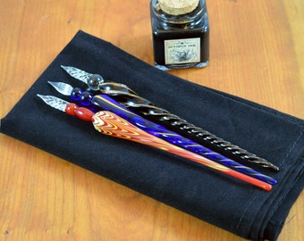 Murano Glass Dip Pen (One Pen, Choice of Colors)