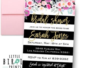 Housewife Retro BRIDAL SHOWER INVITATION 1950's Perfect