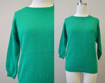 1980s Bugoff! Kelly Green Sweater