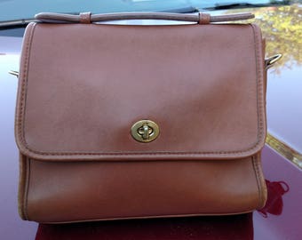 Vintage COACH Crossbody Bag / Satchel 'no strap'