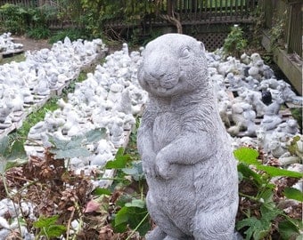 Concrete Manatee Statue