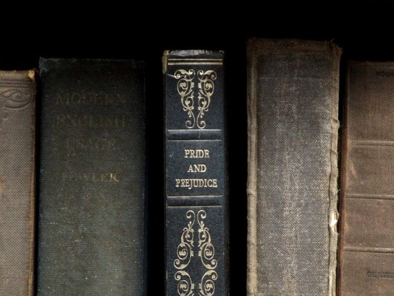 Worn vintage book Pride and Prejudice by Jane Austen