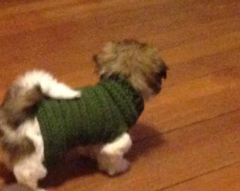 Doggy Sweater - Dog Sweater - Small Dog Sweater - Puppy Sweater - Dog Coat - Dog Vest - Dog Jacket