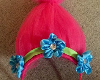 Poppy Troll Hair Headband, Troll, Poppy the Troll, Headband