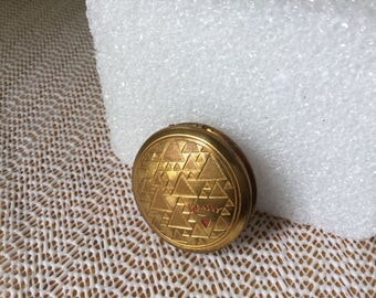 Compact, Krasny Art Deco Compact, Vintage Krasny Compact, Rare Krasny Compact, Rare Art a Deco Compact
