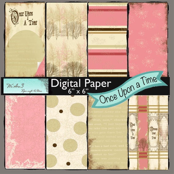 We Are 3 Digital Paper, Once Upon a Time
