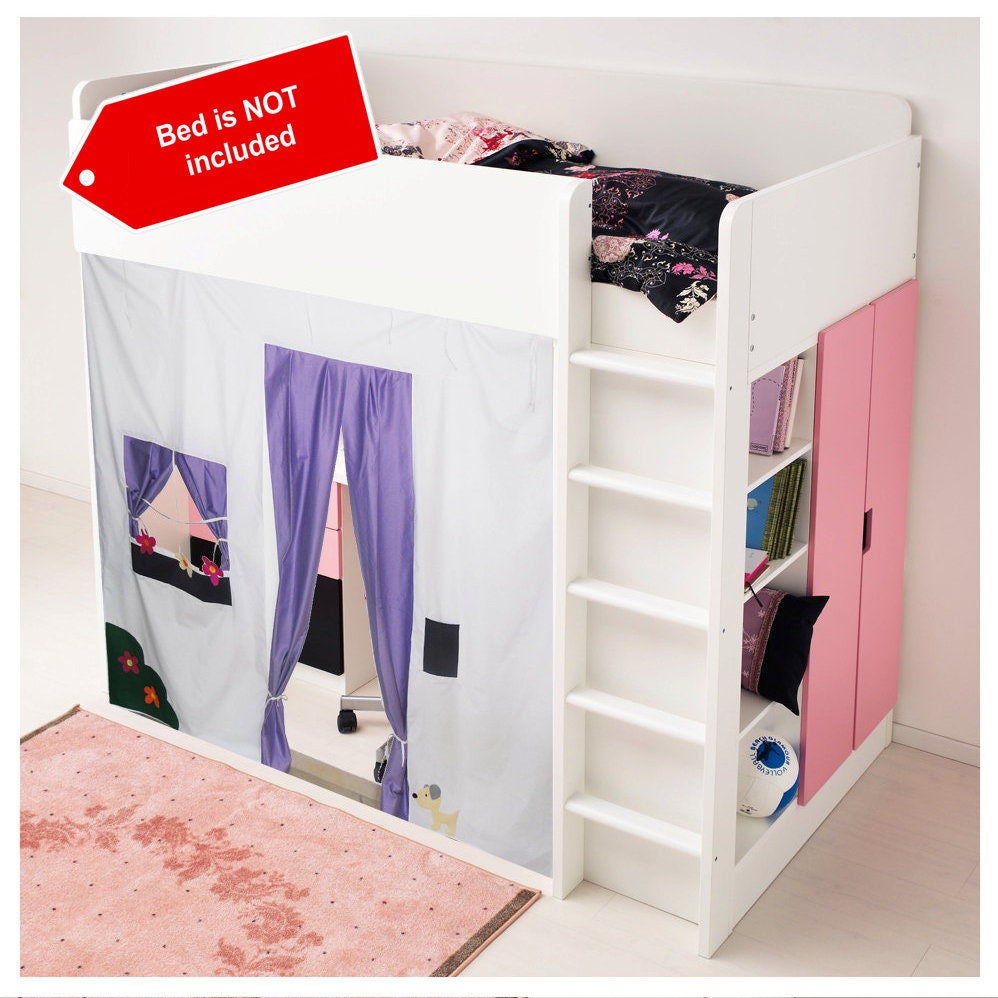 Bunk bed Playhouse / Bed tent / Loft bed curtain free design