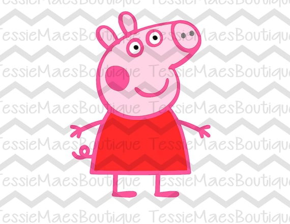 Download Peppa Pig Birthday Shirt SVG DXF EPS Png Printable