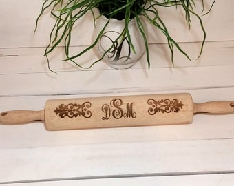 Personalized Rolling Pin, Personalized Gift, Birthday Gift, Christmas Gift, Wedding Gift, Engraved Rolling Pin, Custom Rolling Pin