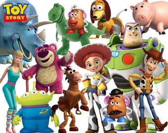 Best collection of 135 TOY STORY clipart - 135 high quality Toy Story CLIPART - 135 Toy Story Graphics !!! 1 frame included !!!