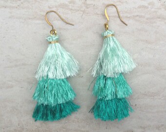 Unique Gifts Jewelry Handmade Tassels & Pompoms by midgetgems