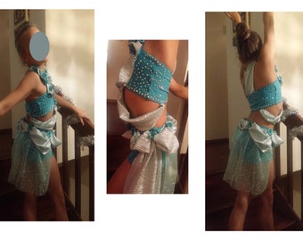 New Ready to Ship Custom JAZZ Acro Lyrical Contemporary Tap Competition Dance Costume