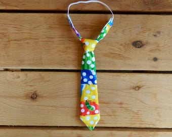 The Very Hungry Caterpillar Themed Adjustable Infant/Toddler Neck Tie or Bow-Tie: 0-18 Months, 2T-4T, 5T/6T, 7/8