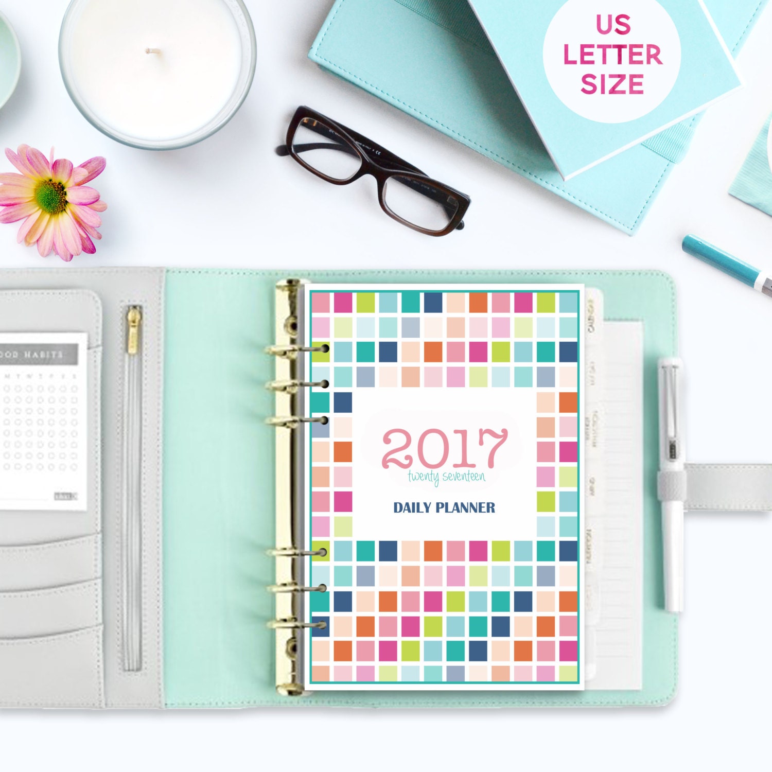 2017 PLANNER Pages Life Organizer Digital Printable