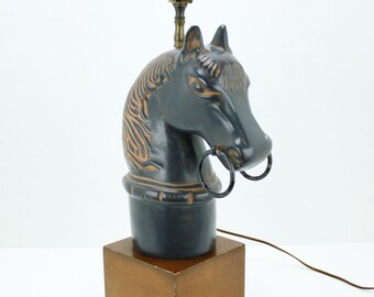 Lampe Cheval Laiton - Décoration