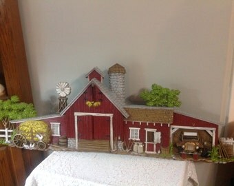 Farm Scene | Etsy