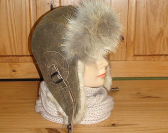 real wolf fur hat