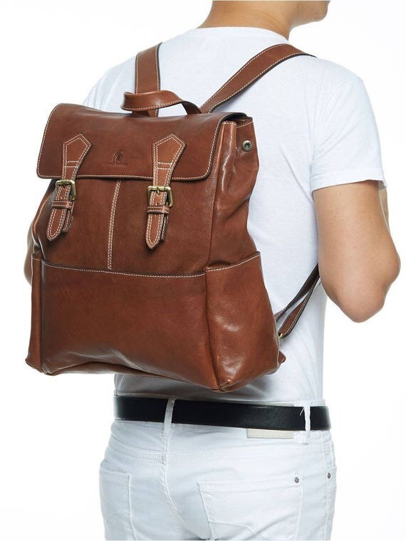 LEATHER BACKPACK leather rucksack rucksack leather Hipster
