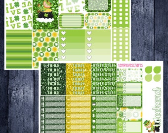 St. Patrick's Day Kit for Happy Planner