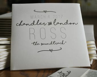 Wedding Favor Best Seller! 150 Custom CD Sleeves