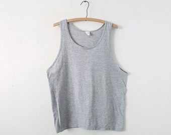 MEDIUM Vintage 80s/90s Fruit of the Loom Golden Blend Soft and Thin Sleeveless Tank Top