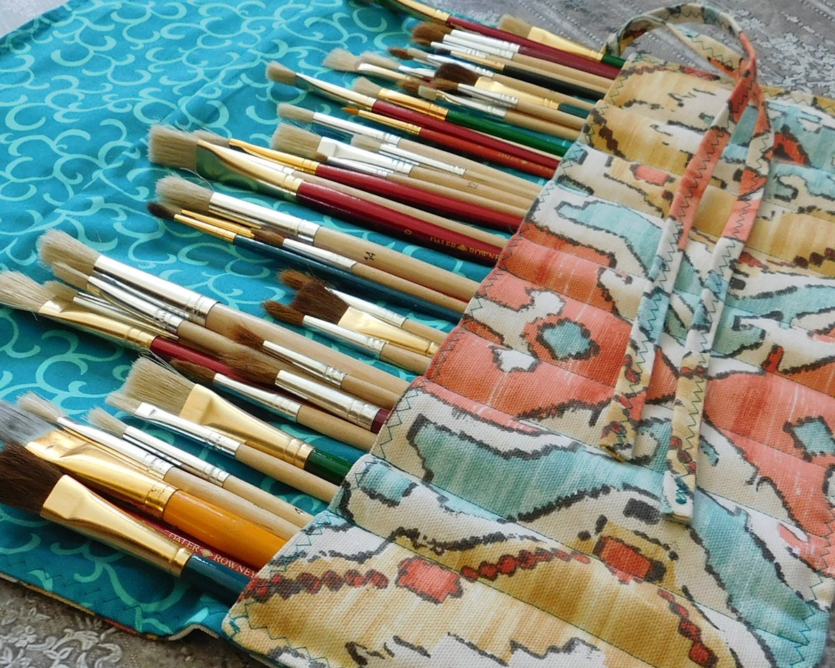 Artist Brush Roll Paint Brush Roll Artist Case Artist
