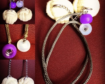 2.5" Monkey Fist fire poi sets