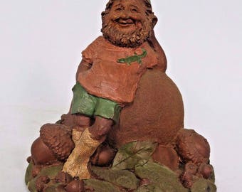 Tom Clark Gnome Cairn Studio Figurine Gator 1032 Resin No Coin 1984 USA Vtg