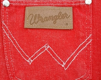 PRICE Drop!!! 70's WRANGLER Misses Booty Shorts HOT Orange