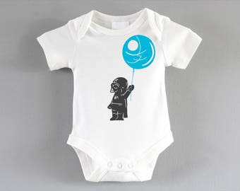 Darth Vader Onesie ~ Star Wars onesie ~ Star Wars clothing ~ Star Wars Baby ~ Death Star onesie ~ infant one piece ~ bodysuit ~ baby grow