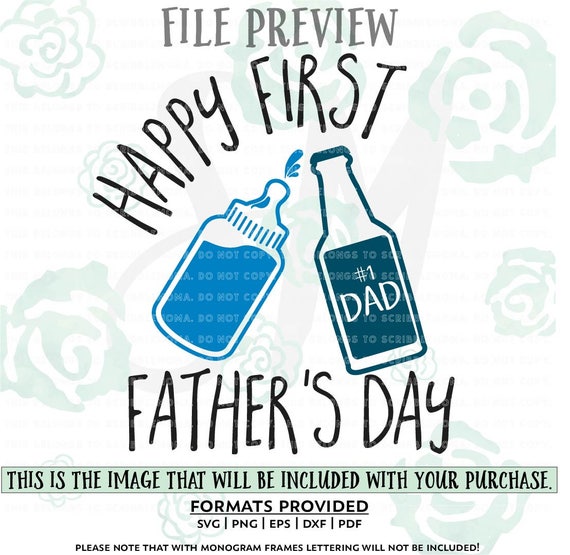 Free Free 148 Our First Father&#039;s Day Svg Free SVG PNG EPS DXF File