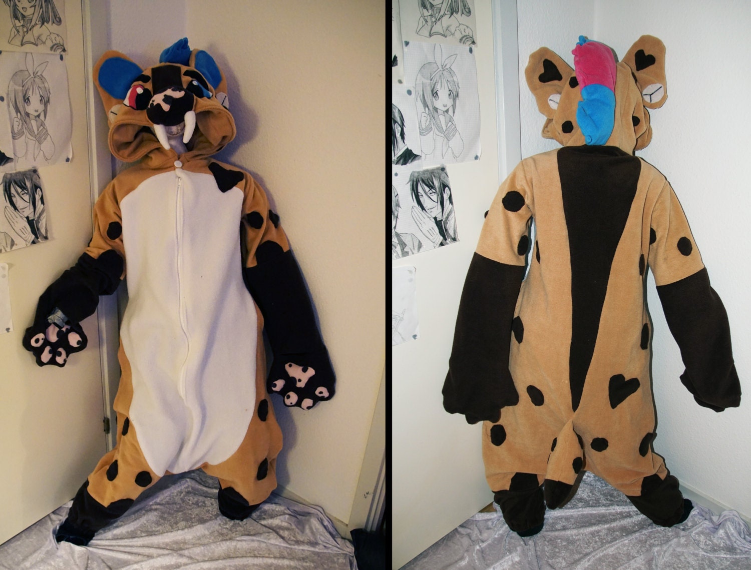 Custom kigurumi commission Onesie by MariasCreativeCorner on Etsy