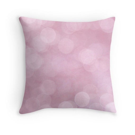Pink Cushion Pink Pillow Girls Bedroom Pink Decor