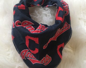 Cleveland Indians Inspired Bibdana for boys or girls