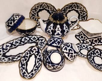 Big Uzbek national East set of dishes-0421