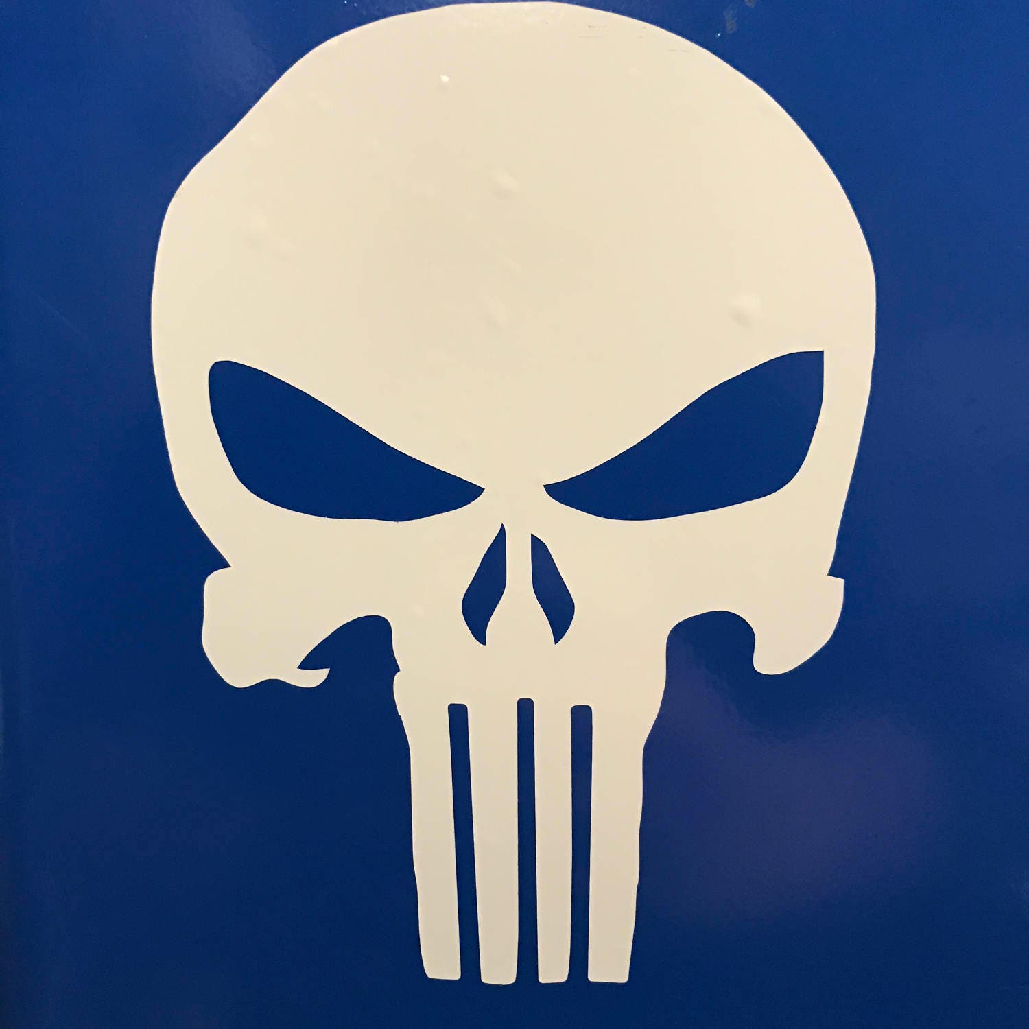 The Punisher Vinyl Skull Decal Window Sticker Comics DIE Cut