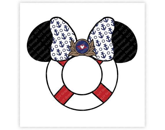 Disney Mickey Minnie Captain Cruise Line Mouse Icon