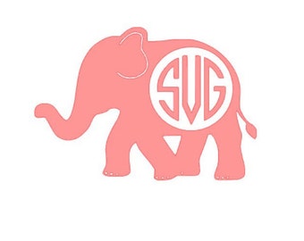 Free Free 57 Elephant Monogram Svg SVG PNG EPS DXF File
